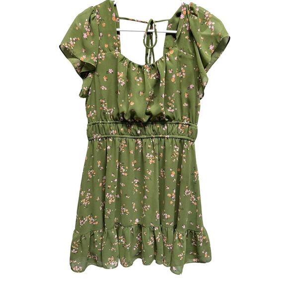 Altar'd State Dresses & Skirts - Women Babydoll Handmaiden Mini Dress L Ruffle Coquette Fairy Whimsy Cottage